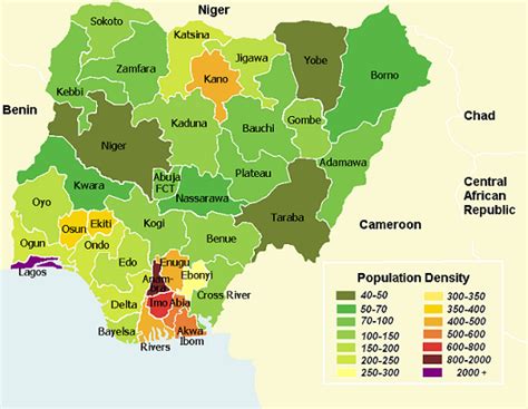 List of Nigerian cities by population .